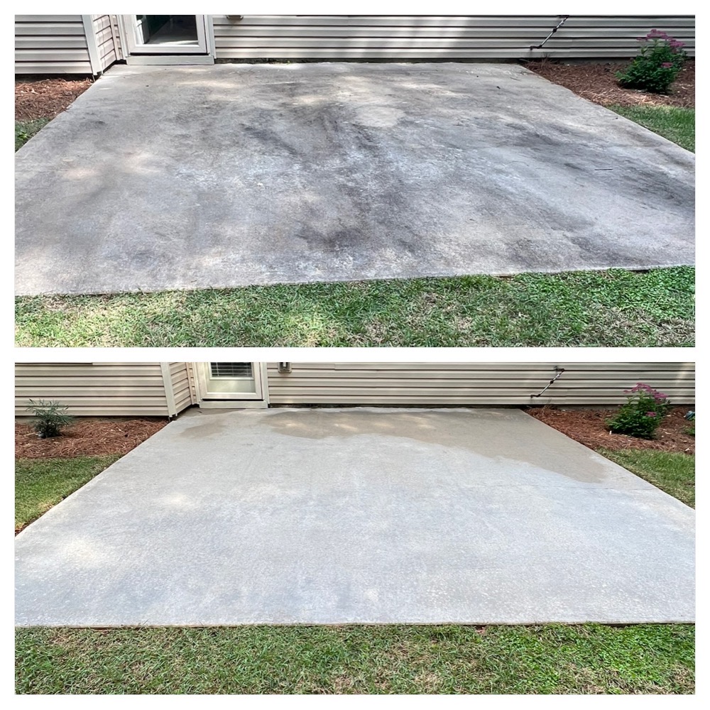 House Washing and Concrete Cleaning in Senoia, GA
