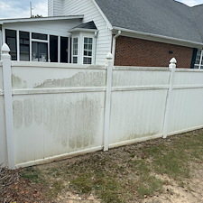 Driveway-and-PVC-Fence-washing-in-FayettevilleGa 6