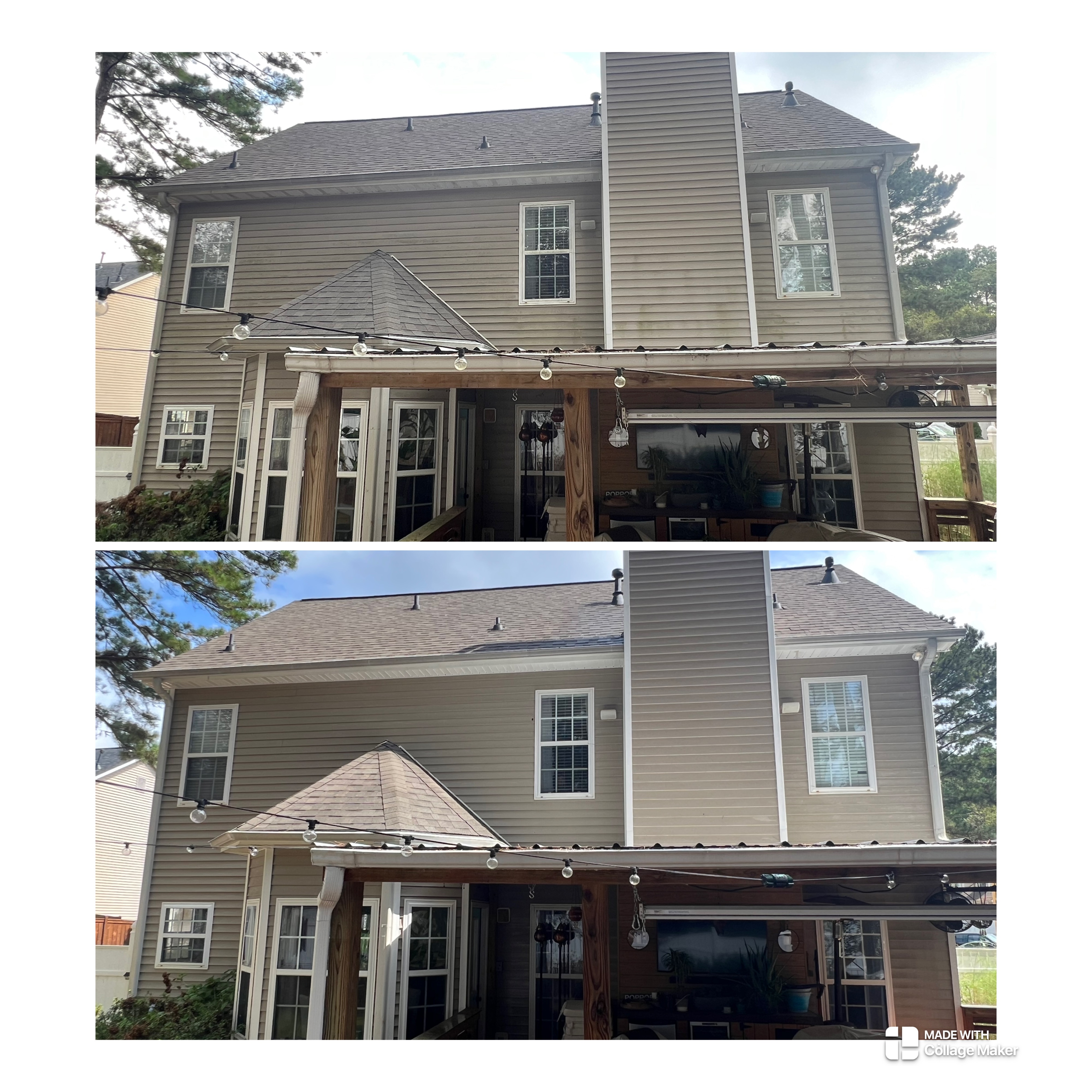 House Washing in Senoia, GA 1